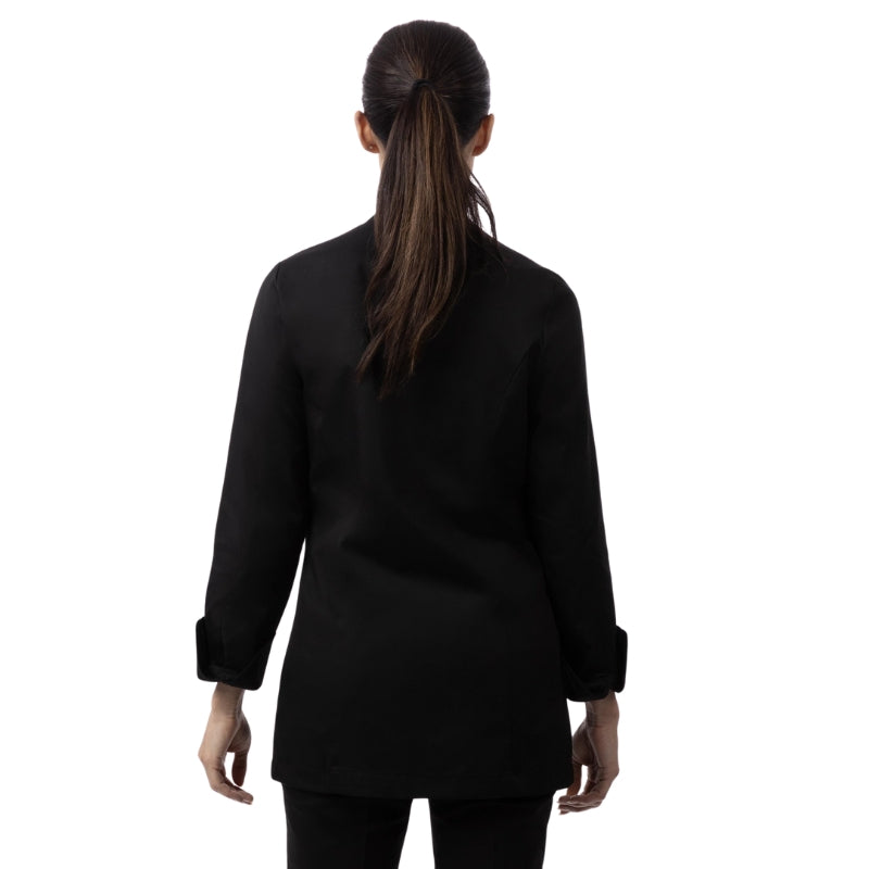 Julia Chef Jacket Black - MANELLI | BRAGARD | From the back