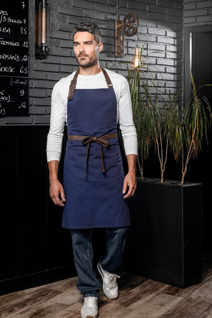 TOPTEX Canvas Cotton Adjustable Apron with Vintage Finish