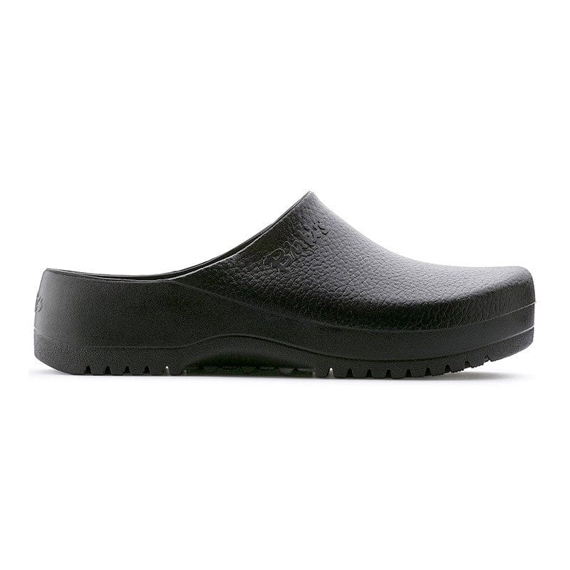 Black Super Birki Work Clogs - BIRKENSTOCK - Kitchen Shoes by Birkenstock | MANELLI | Side view