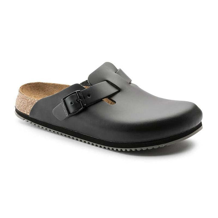 Mixed Work Clog Boston Super Grip Black - BIRKENSTOCK - Kitchen Shoes by Birkenstock | MANELLI