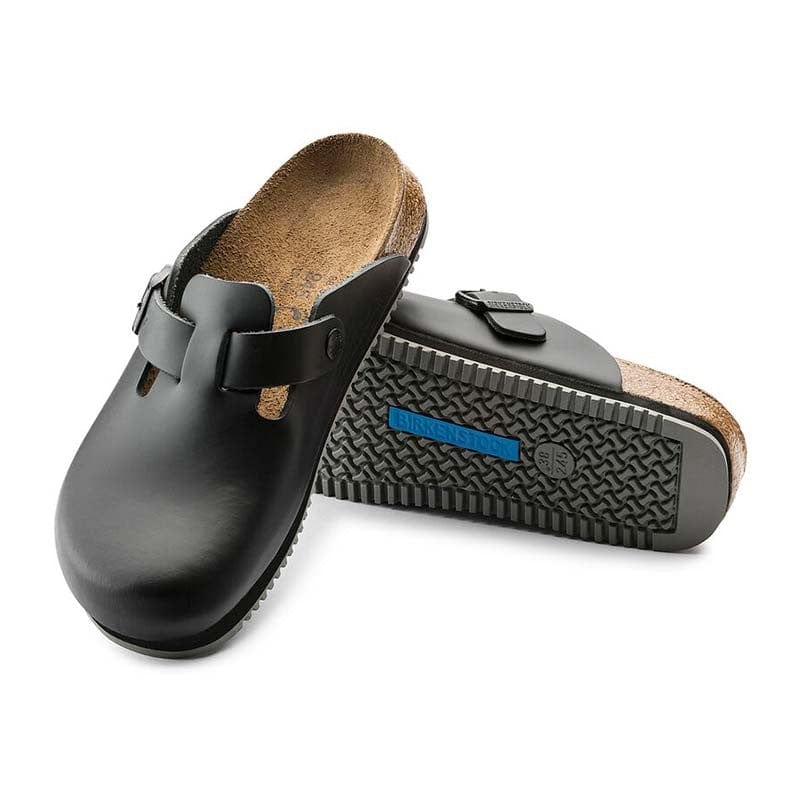 Mixed Work Clog Boston Super Grip Black - BIRKENSTOCK - Kitchen Shoes by Birkenstock | MANELLI |  Super Grip