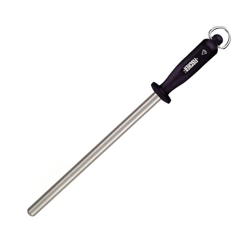 Diamond Coated Round Rod Sharpening Steel 9.06 inch - FISCHER - by Fischer Bargoin | MANELLI``
