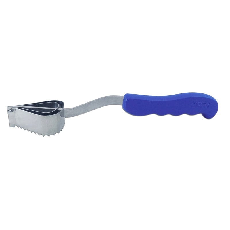 Professional Double Blade Scaler with Blue Handle - FISCHER - by Fischer Bargoin | MANELLI``