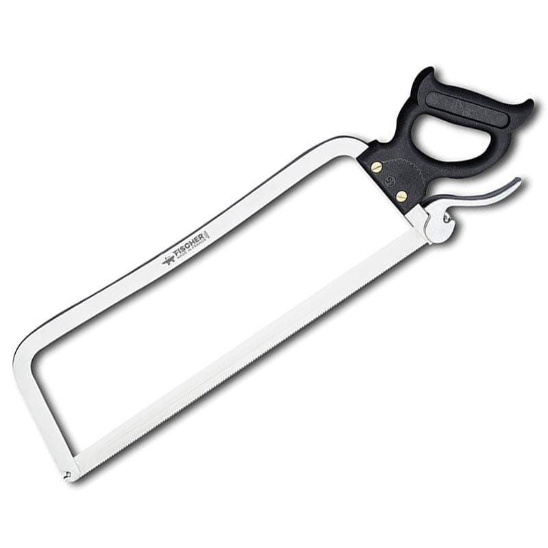 Stainless Steel Bone Saw 15.75 inch with Black Handle - FISCHER - by Fischer Bargoin | MANELLI``