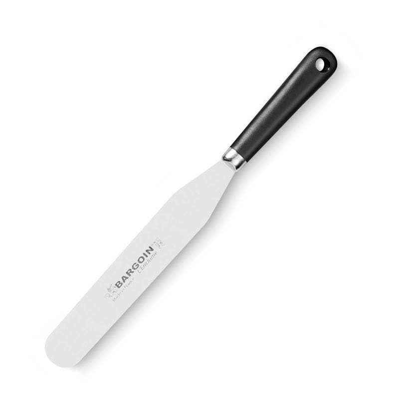 Straight Spatula 7.87 inch Black - FISCHER - by Fischer Bargoin | MANELLI``