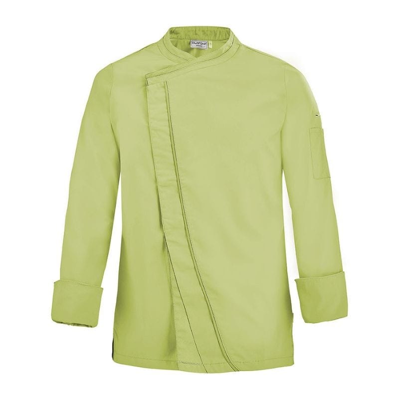 Men's Long Sleeve Lime Chef Coat  Mint - LAFONT -  by Lafont - Cuisine | MANELLI``