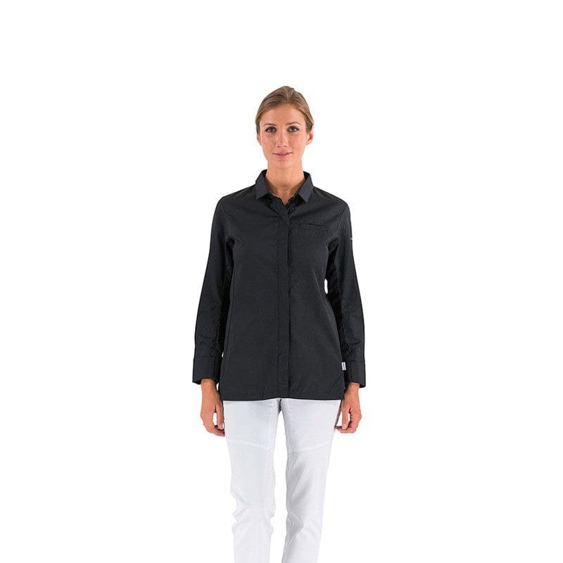 Women's Black Kitchen Coat - LAFONT - by Lafont - Cuisine | MANELLI``