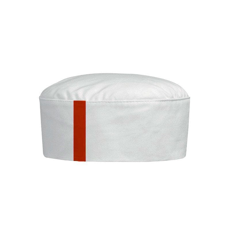 White Cap with Red Piping - MANELLI -  by Manelli | MANELLI``