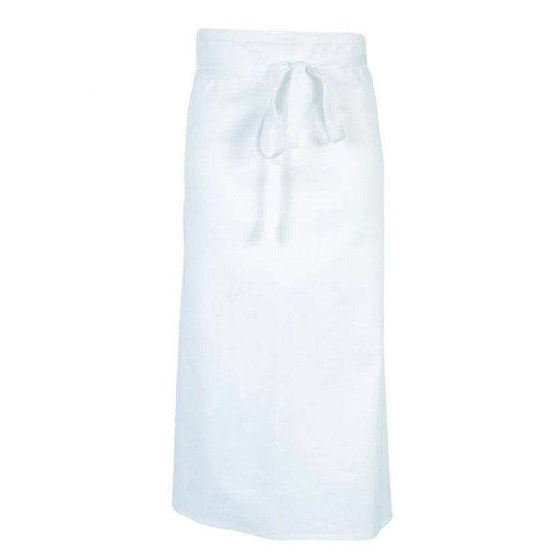 Long Kitchen Apron PORTO White - ROBUR -  by Robur | MANELLI``