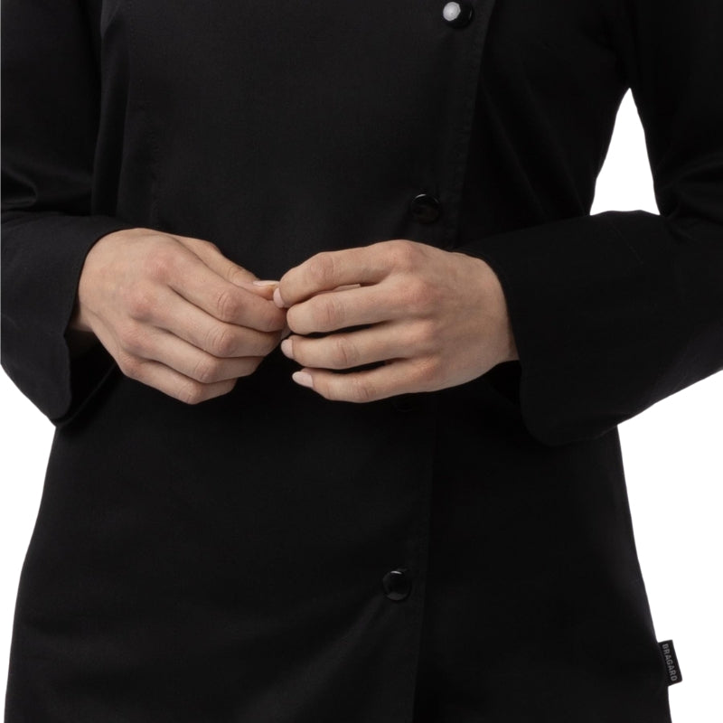 Julia Chef Jacket Black - MANELLI | BRAGARD | Buttons
