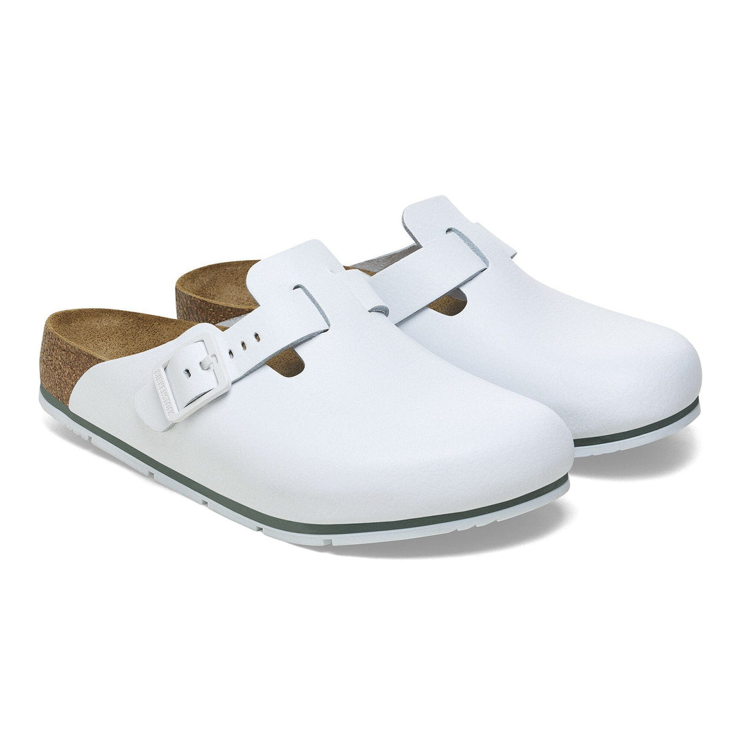 Boston White Professional Clogs - BIRKENSTOCK - Kitchen Shoes by Birkenstock | MANELLI``