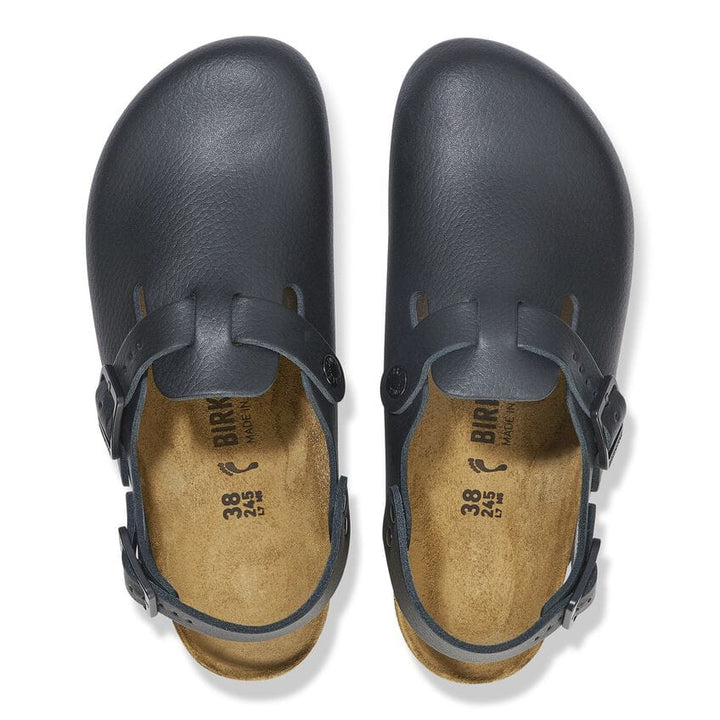 Tokio Pro Clog Black Leather - BIRKENSTOCK - Kitchen Shoes by Birkenstock | MANELLI``