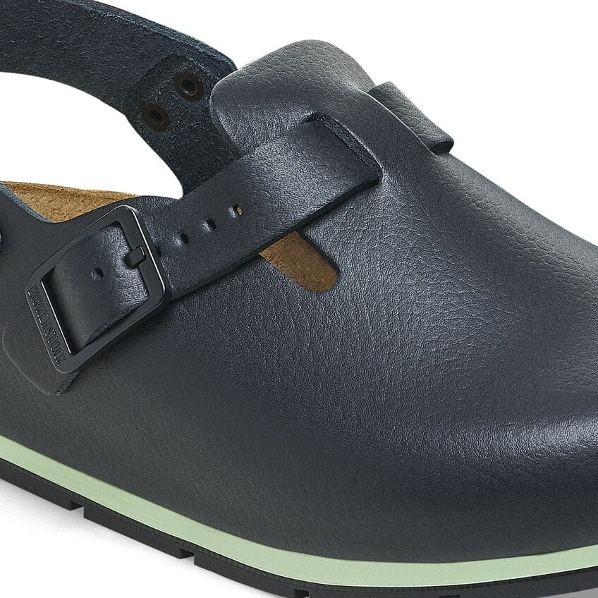 Tokio Pro Clog Black Leather - BIRKENSTOCK - Kitchen Shoes by Birkenstock | MANELLI``