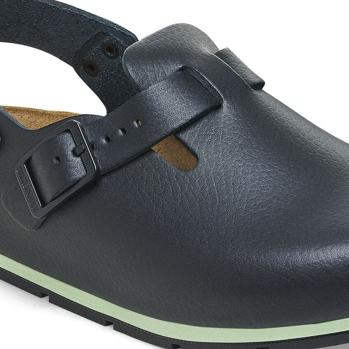 Tokio Pro Clog Black Leather - BIRKENSTOCK - Kitchen Shoes by Birkenstock | MANELLI``
