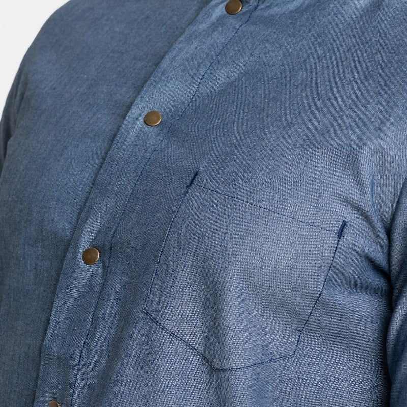 BOVI Men's Kitchen Coat 100% Cotton - ROBUR