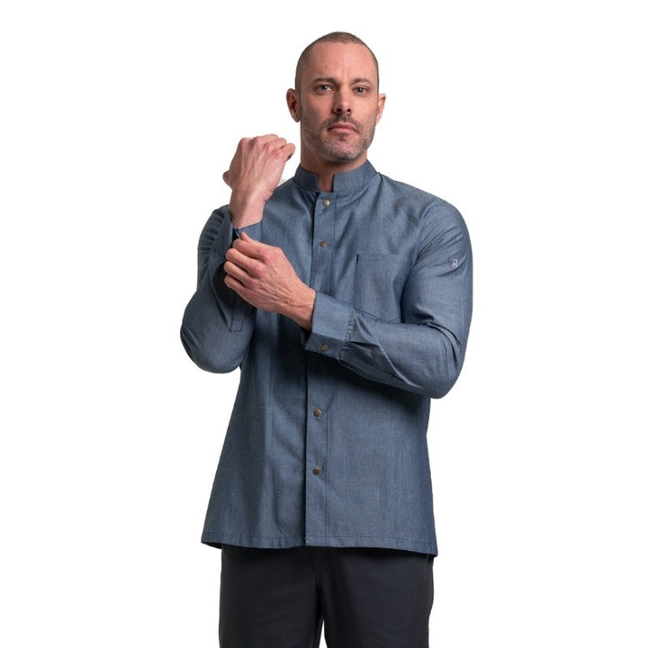 BOVI Men's Kitchen Coat 100% Cotton - ROBUR