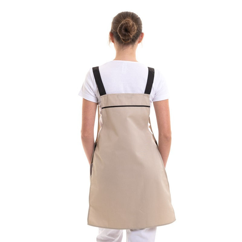 EZAC Beige Moka Kitchen Chasuble - ROBUR -  by Robur | MANELLI | Back