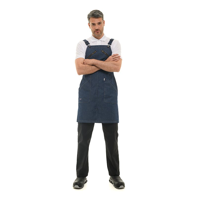 406 Denim Bib Kitchen Apron - LAFONT -  by Lafont - Cuisine | MANELLI``