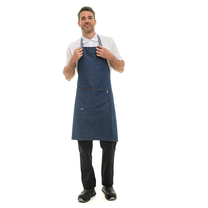 VESALE Indigo Bib Kitchen Apron - LAFONT -  by Lafont - Cuisine | MANELLI``