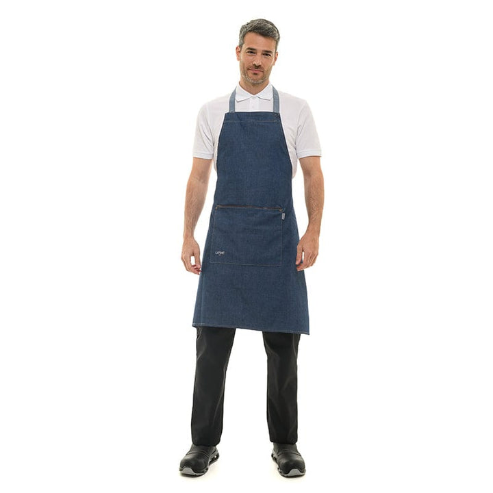 VESALE Indigo Bib Kitchen Apron - LAFONT -  by Lafont - Cuisine | MANELLI``