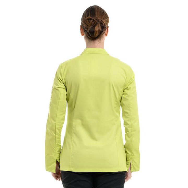 Women's Lime Long Sleeve Kitchen Coat - LAFONT -  by Lafont - Cuisine | MANELLI``