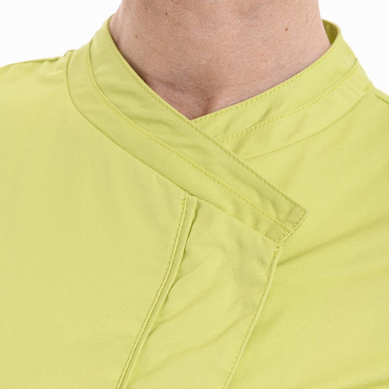 Women's Lime Long Sleeve Kitchen Coat - LAFONT -  by Lafont - Cuisine | MANELLI``