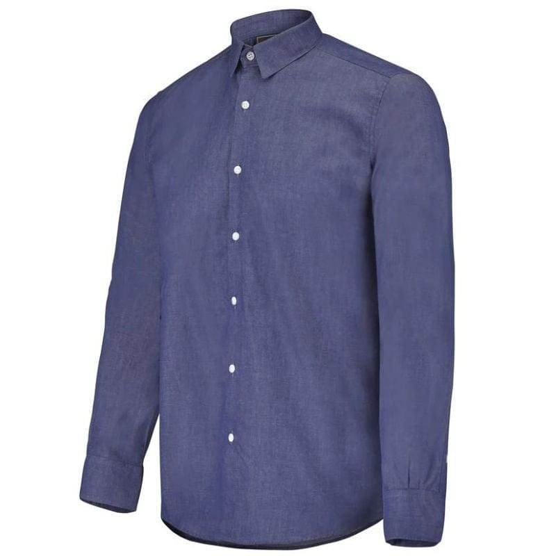 Amelot Men's Long Sleeve Denim Waiter Shirt - LAFONT SERVICE -  by MANELLI | MANELLI``