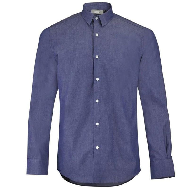 Amelot Men's Long Sleeve Denim Waiter Shirt - LAFONT SERVICE -  by MANELLI | MANELLI``