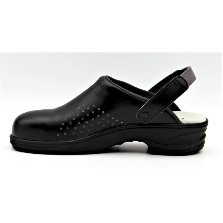 Bjiornson Black Comfortable Leather Clogs - NORDWAYS -  by MANELLI | MANELLI``