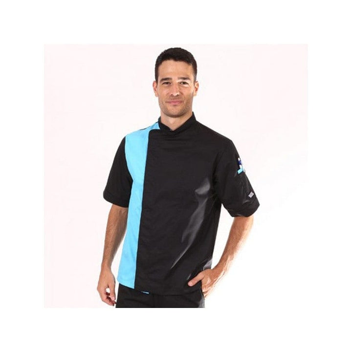 Black Blue Pastry Chef Jacket - MANELLI -  by Manelli | MANELLI``