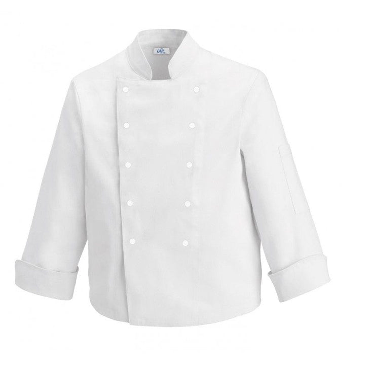 Children's White Chef's Jacket with White Buttons - MANELLI -  by MANELLI | MANELLI``