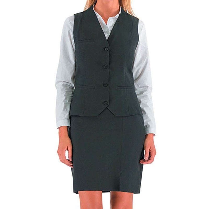 Margarita Grey Women's Service Vest - LAFONT SERVICE -  by MANELLI | MANELLI``