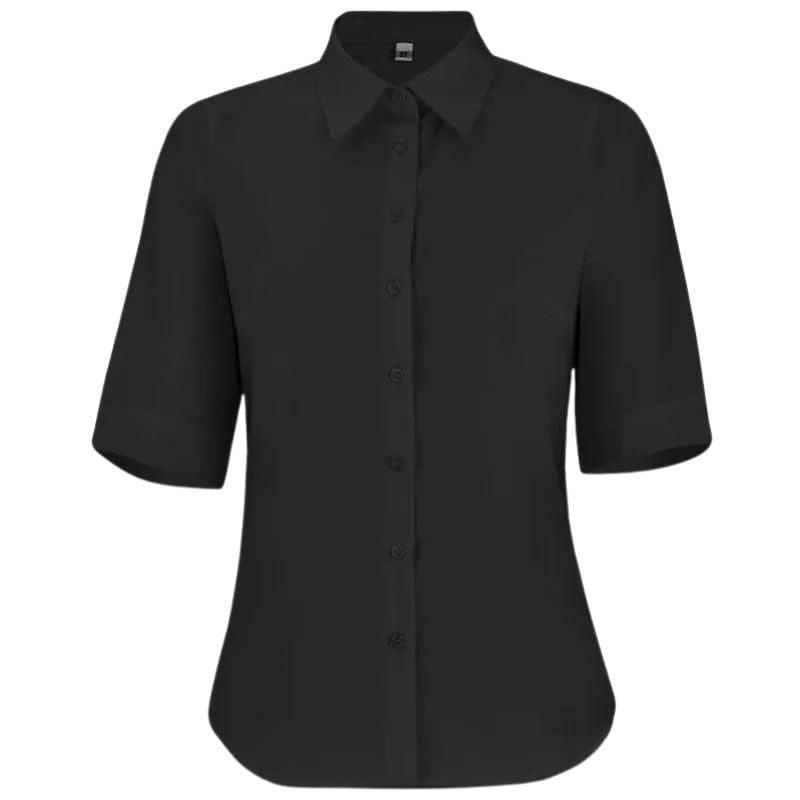 Marsanne Black Short Sleeve Women's Blouse - LAFONT SERVICE -  by MANELLI | MANELLI``