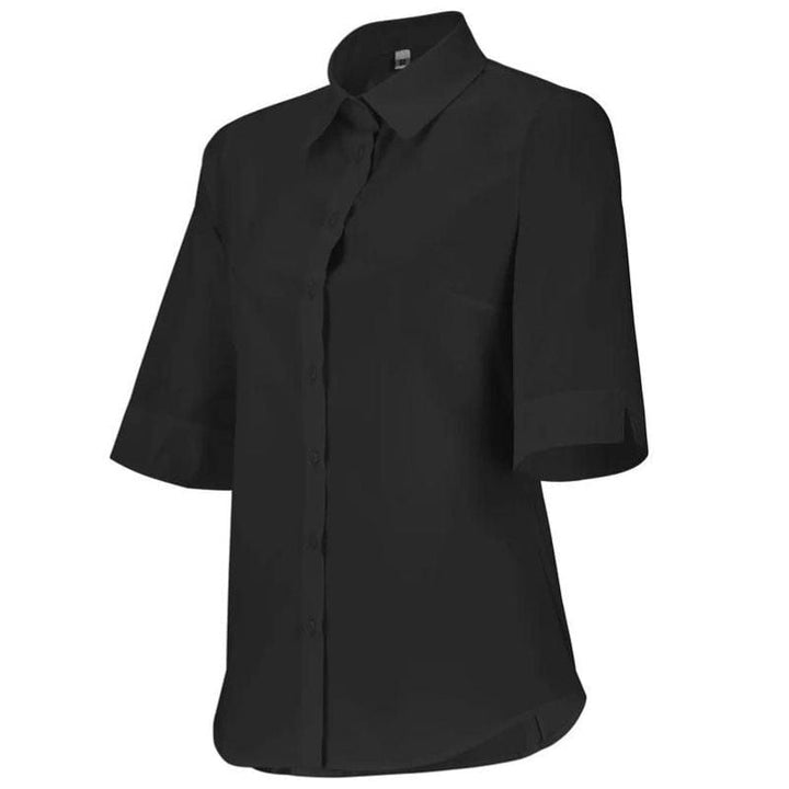 Marsanne Black Short Sleeve Women's Blouse - LAFONT SERVICE -  by MANELLI | MANELLI``