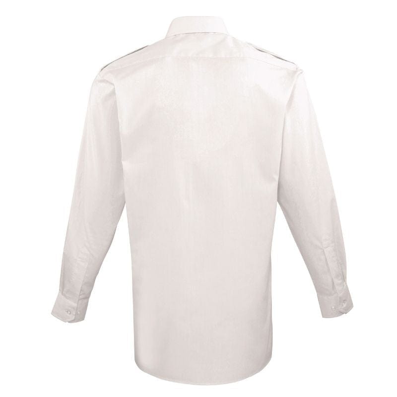 Men's Long Sleeve Pilot Shirt-PREMIER -  by MANELLI | MANELLI``