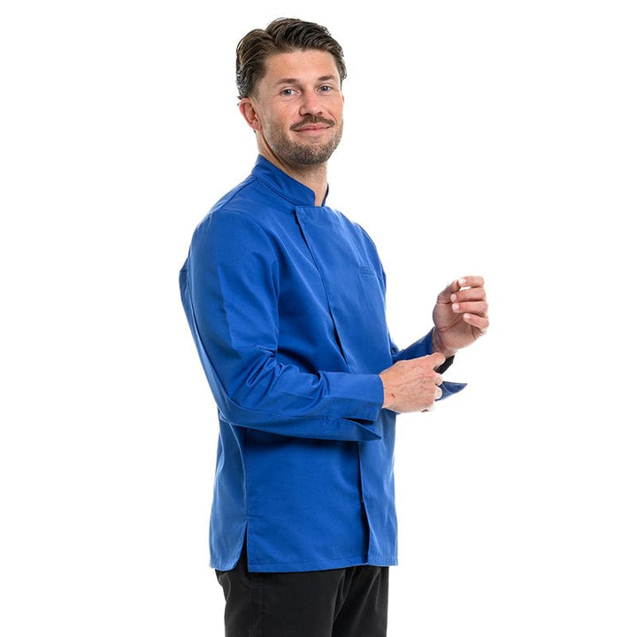 Men's Long Sleeve Royal Chef's Coat Texas - MANELLI -  by Manelli | MANELLI``