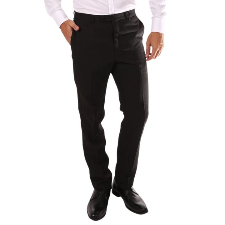 Men's Pinot Straight Black Service Trousers - LAFONT SERVICE -  by MANELLI | MANELLI``