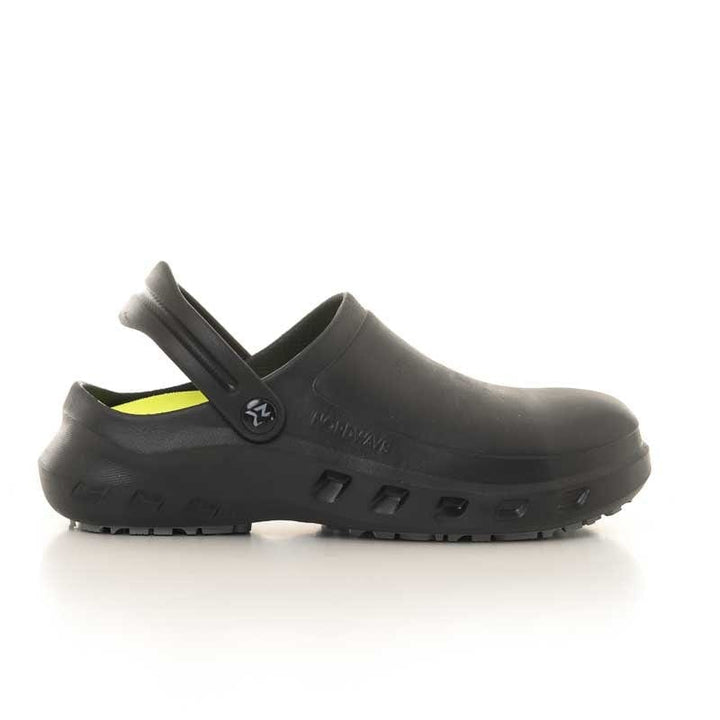 NFORZ Black Non-Perforated Toe Mixed Safety Clog - NORDWAYS -  by MANELLI | MANELLI``