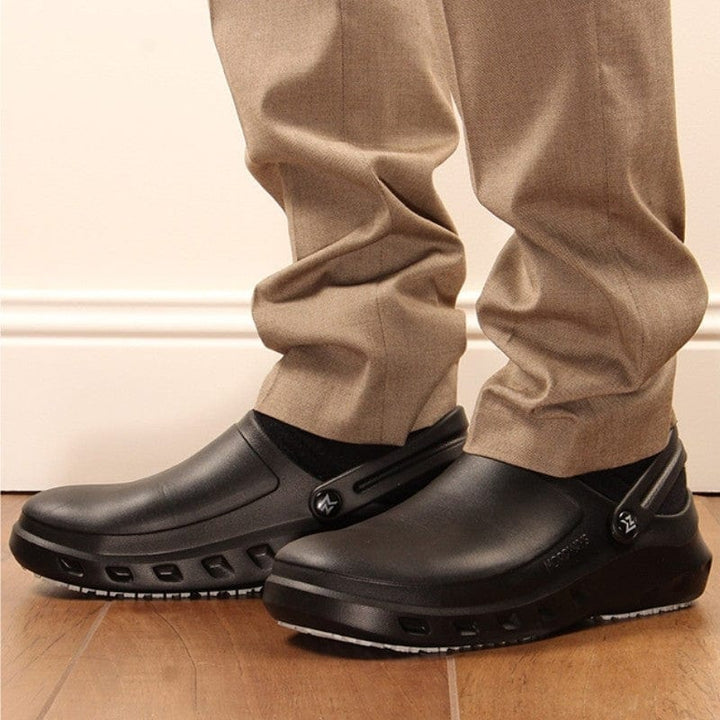 NFORZ Black Non-Perforated Toe Mixed Safety Clog - NORDWAYS -  by MANELLI | MANELLI``