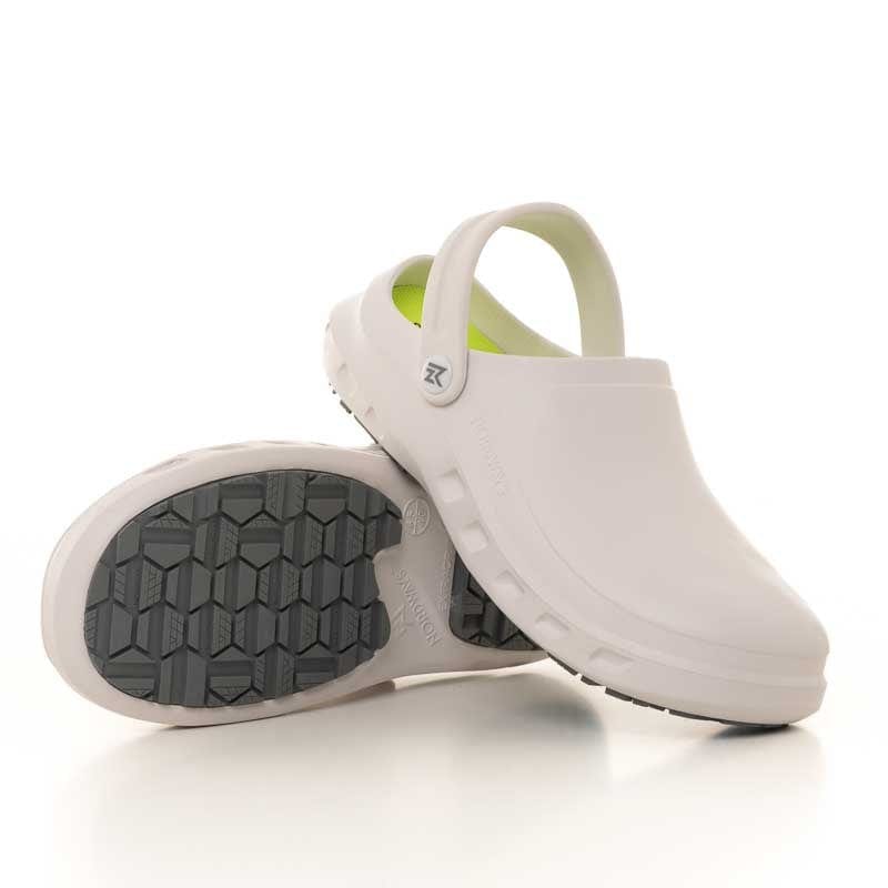 NFORZ white unisex non-perforated safety clog - NORDWAYS -  by MANELLI | MANELLI``