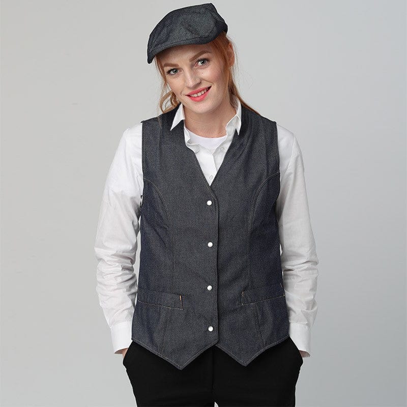 Women's denim service vest - MANELLI -  by MANELLI | MANELLI``