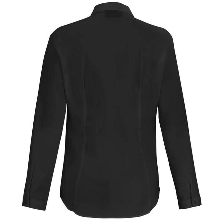 Women's Long Sleeve Service Blouse Chenin Black - LAFONT SERVICE -  by MANELLI | MANELLI``