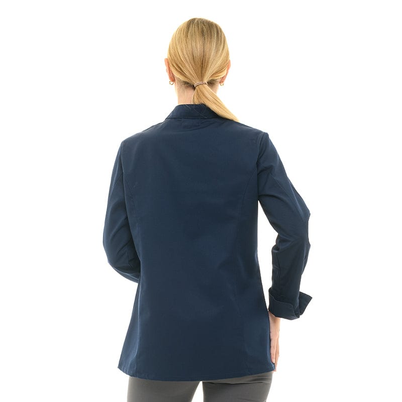 Women's Long Sleeve Turquoise Chef's Coat - MANELLI -  by Manelli | MANELLI``