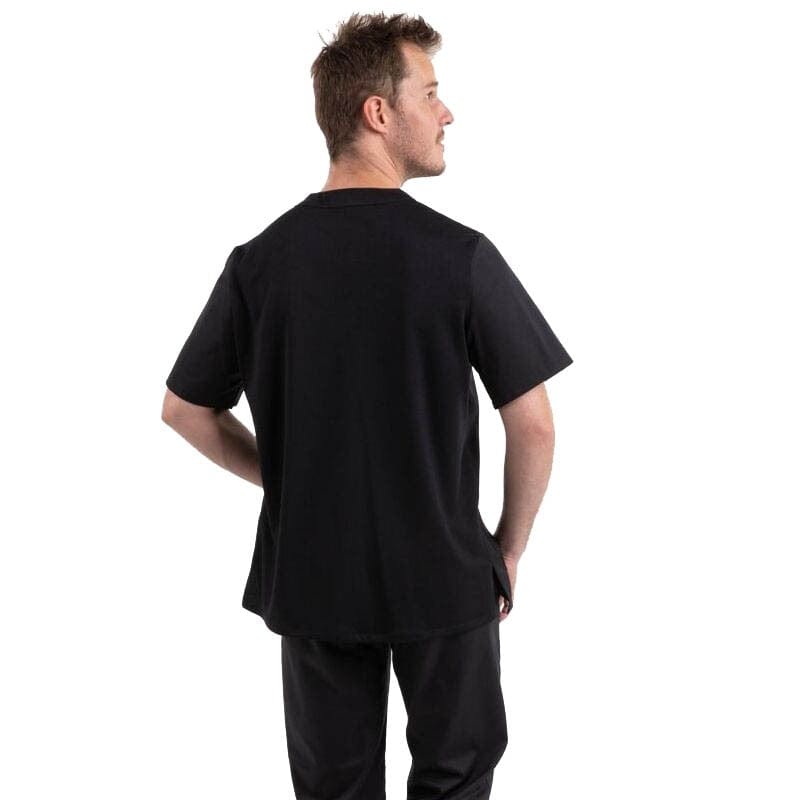 MANELLI XS / black Black V-Neck Chef Tunic – MANELLI