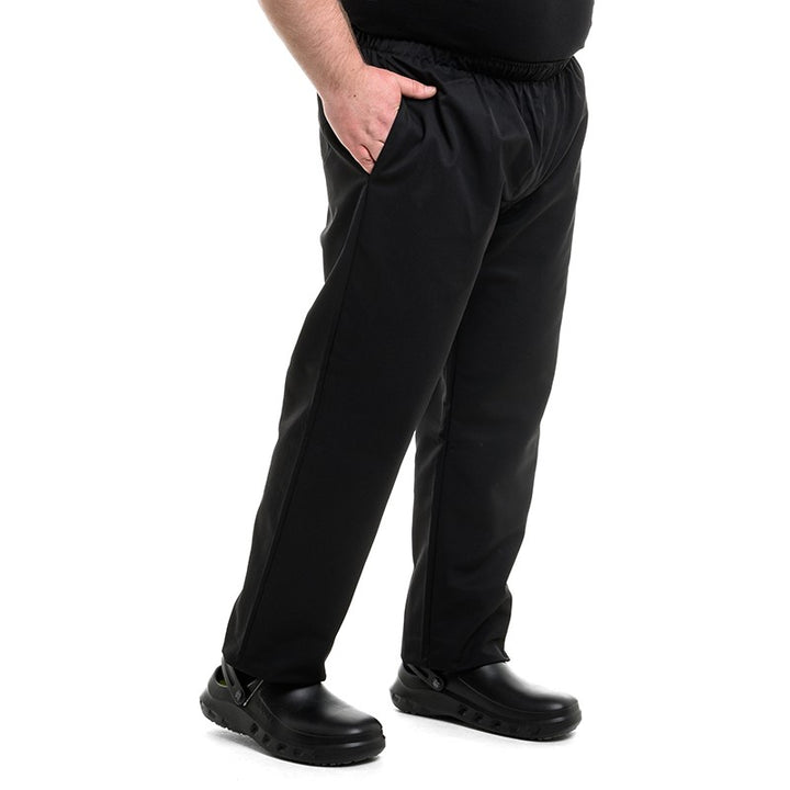 Plus-Size Black Kitchen Pants Roma - MANELLI I Black Pants Pocket