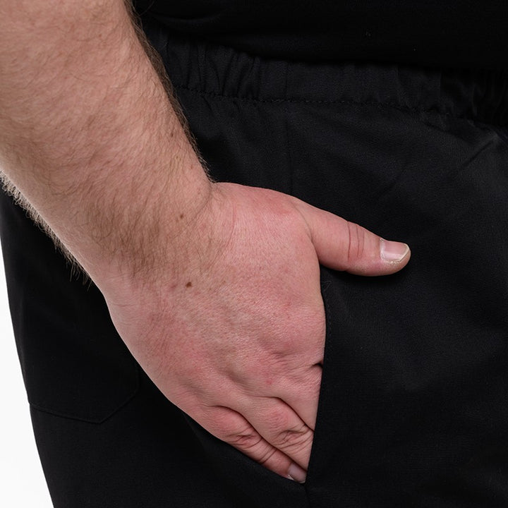 Plus-Size Black Kitchen Pants Roma - MANELLI I Black Pants Zoom Pocket
