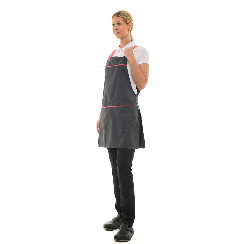 EZAC Anthracite Raspberry Kitchen Chasuble - ROBUR -  by Robur | MANELLI``