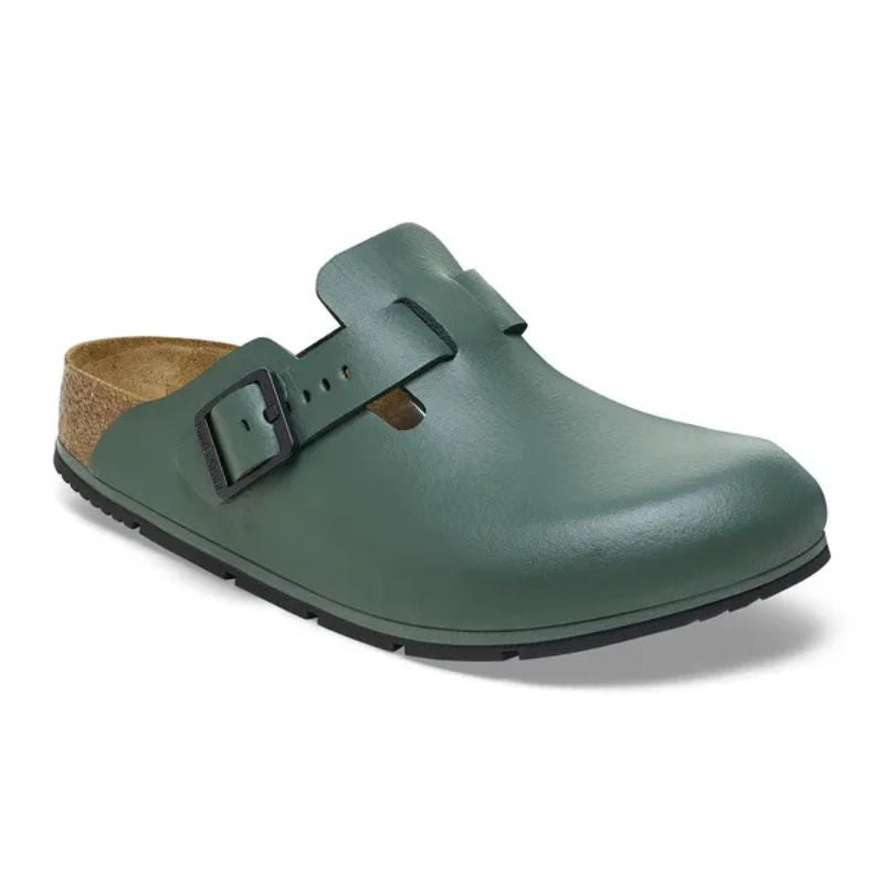 Boston Pro Unisex Work Clogs - BIRKENSTOCK I MANELLI I Mint Clogs for Men and Women