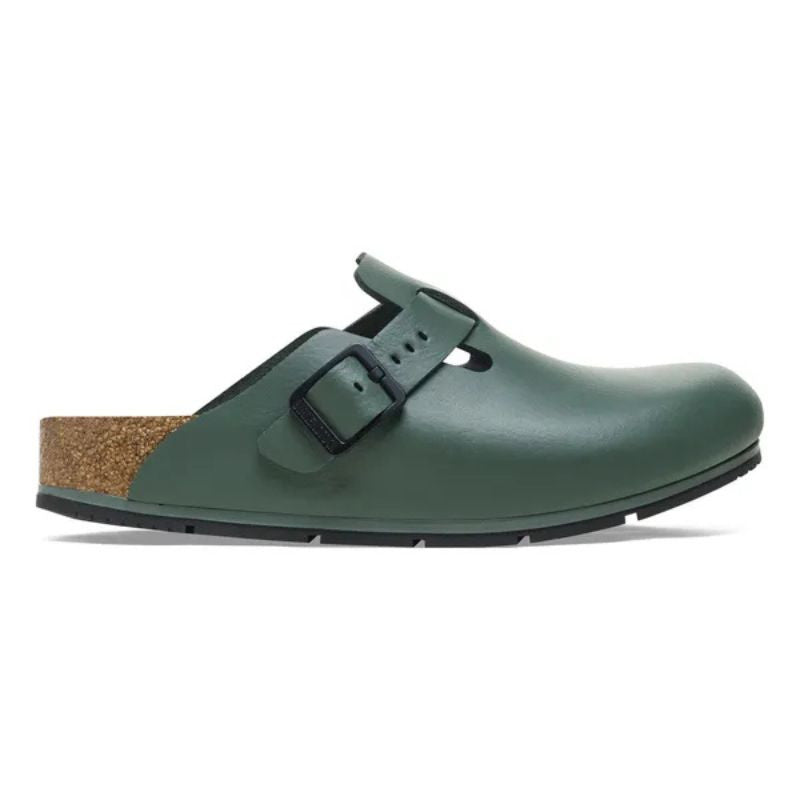 Boston Pro Unisex Work Clogs - BIRKENSTOCK I MANELLI I Mint I Side