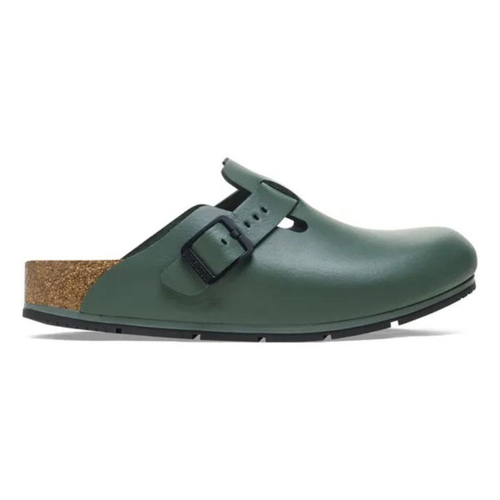 Boston Pro Unisex Work Clogs - BIRKENSTOCK I MANELLI I Mint I Side